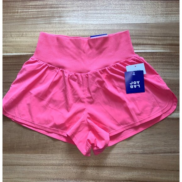 Joy Lab Womens Athletic High-Rise Shorts With Built-In Briefs Medium - Picture 1 of 11